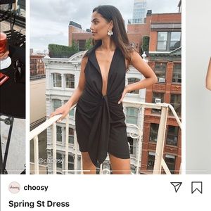 Choosy Spring St Dress - Black - Size 2